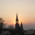 Ulmer Münster an einem schönen Abend