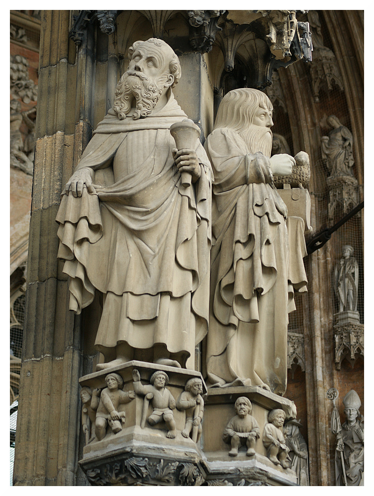 Ulmer Münster: Antonius und Johannes