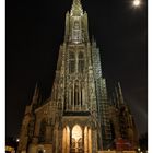 Ulmer Münster bei Nacht