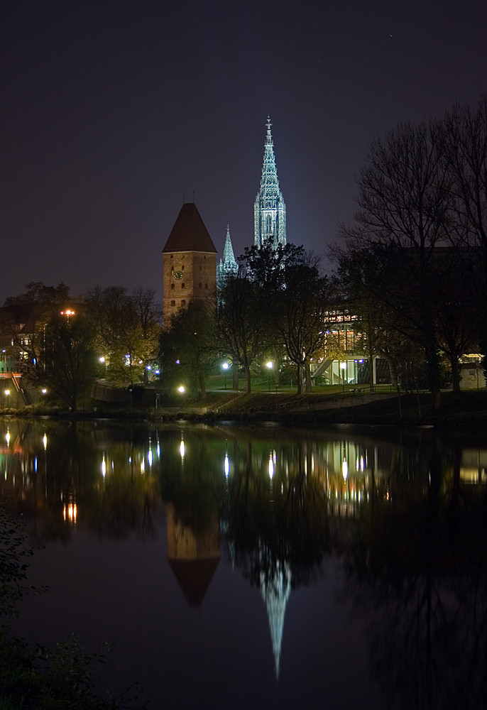 Ulmer Münster in der Nacht III