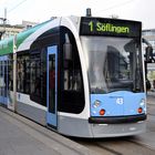 Ulmer Straßenbahn Wagen 43 Albert Einstein