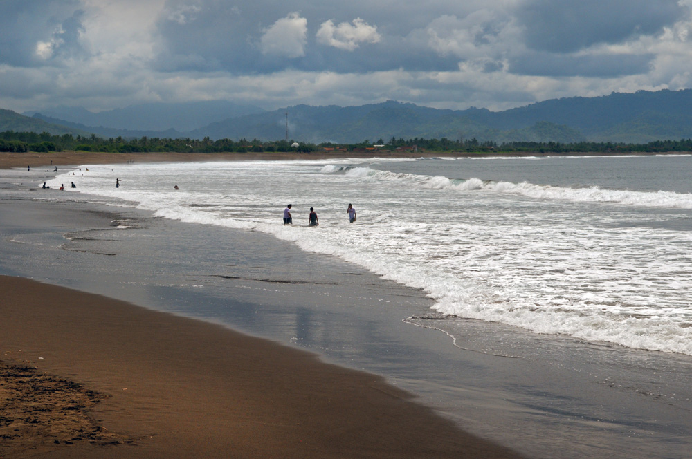 Ulo beach in Jember province