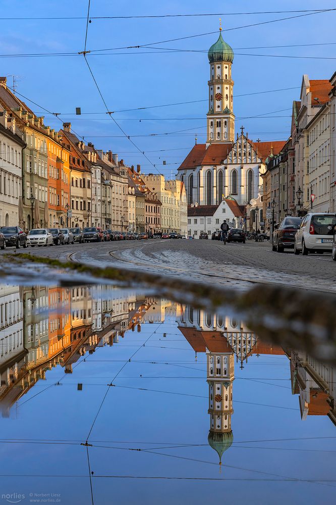 Ulrichsbasilika Spiegelung