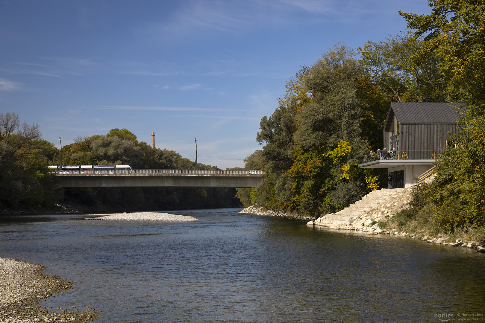 Ulrichsbrücke und Floßlände