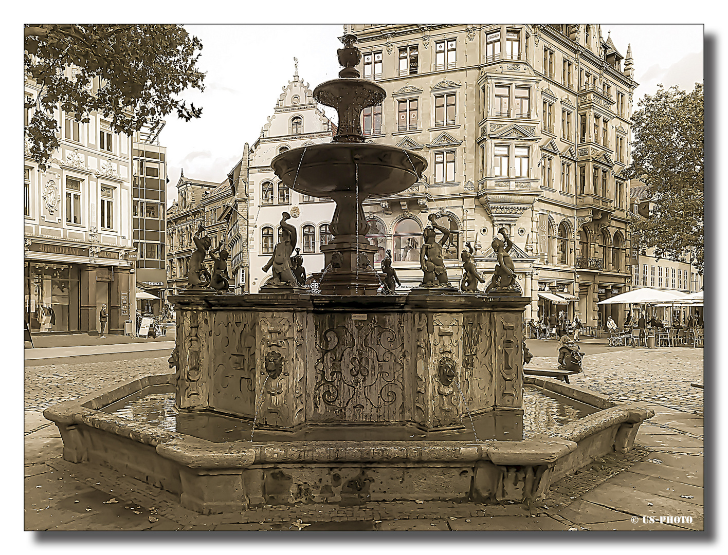 Ulrichsbrunnen auf dem Kohlmarkt 