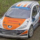 Ulrik Linnemann in his Peugeot 207