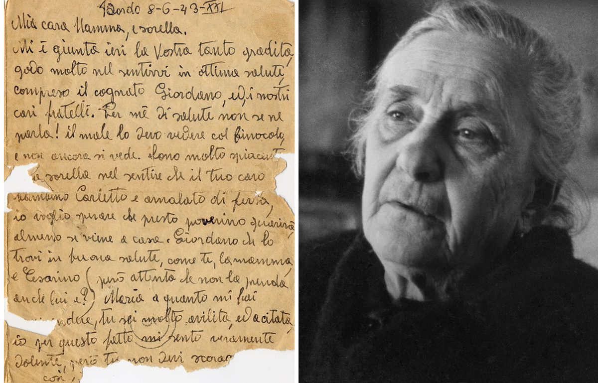 ULTIMA LETTERA ALLA MAMMA- da bordo della corazzata Roma- 8giugno1943 XXI