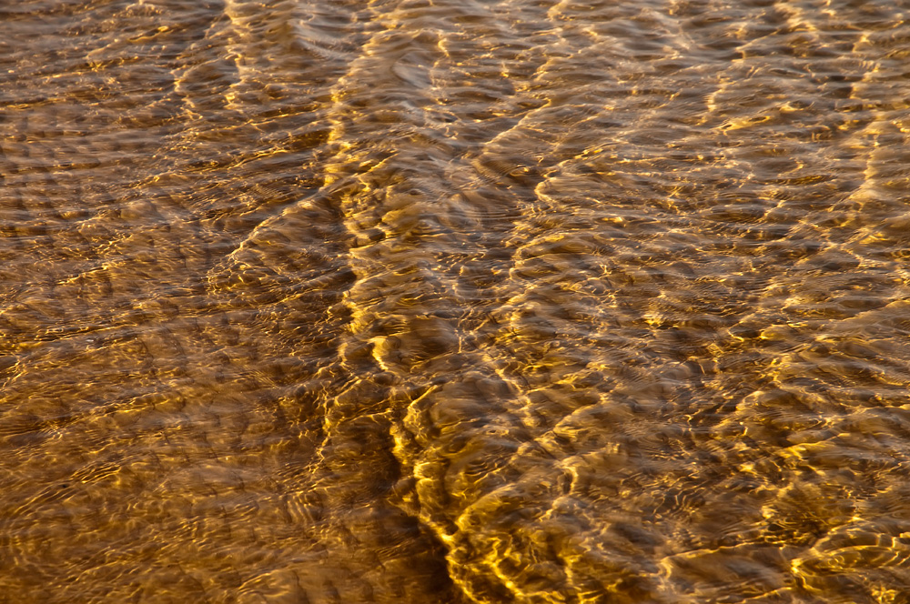 Ultimas luces sobre la playa