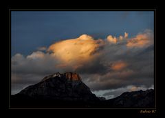 Ultime luci sul Monte Civetta