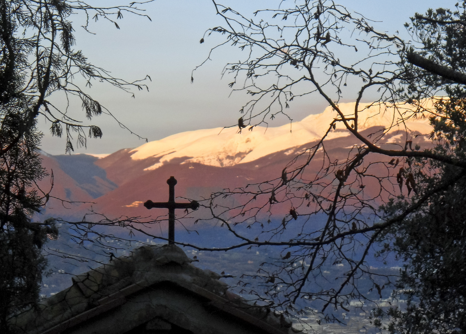 Ultime luci sul monte Terminillo