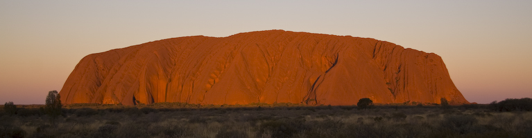 Uluru Abendstimmung (Zentral Australien)