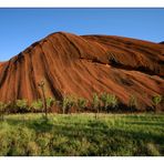 Uluru am Weihnachtsmorgen