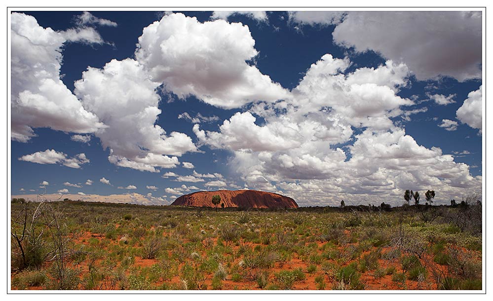 Uluru - Annäherung