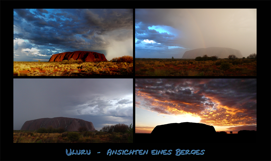 Uluru - Ansichten eines Berges