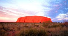 Uluru at sunrise