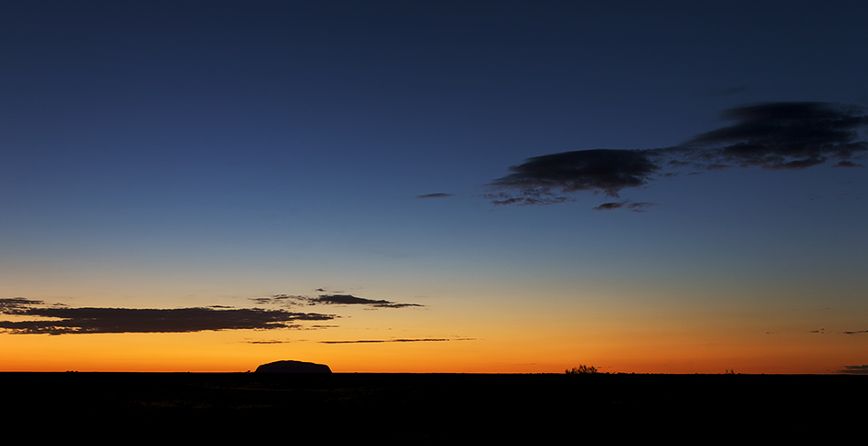 Uluru bei Sonnenaufgang