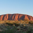 Uluru beim Sonnenuntergang