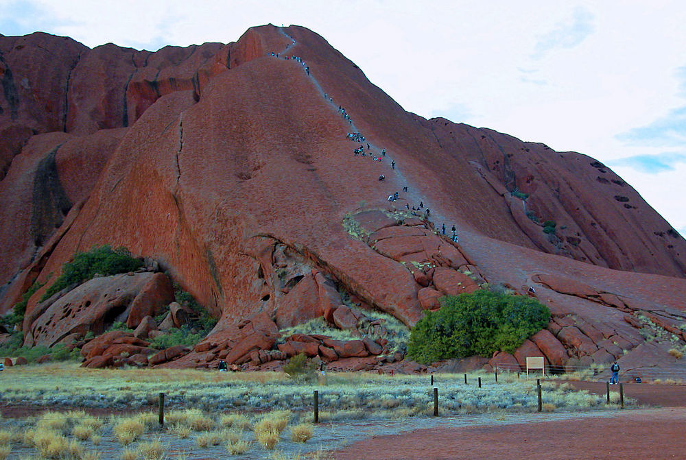 ULURU ERKLIMMEN