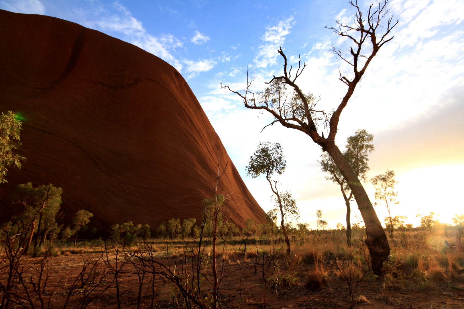 Uluru - Erstes Tageslicht