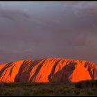Uluru - Gewitter