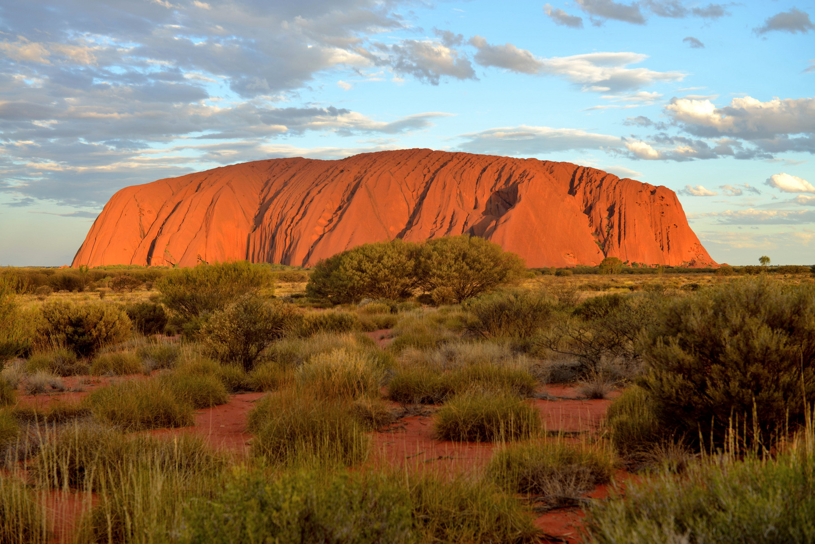 Uluru, heiliger Berg der Aborigines