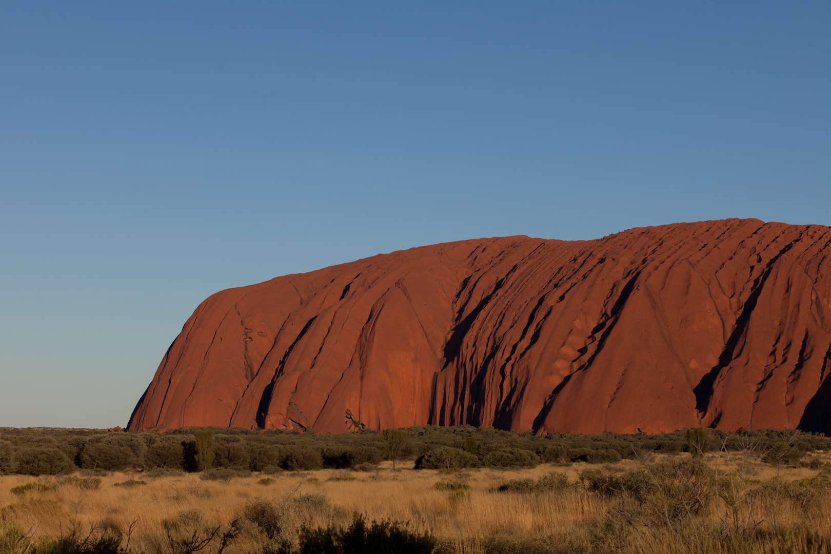 Uluru im Sonnenuntergang