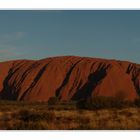 Uluru im Sonnenuntergang