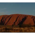 Uluru im Sonnenuntergang