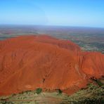 Uluru in der Abendsonne