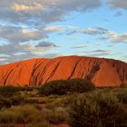 Uluru in der Abendsonne