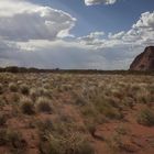 Uluru in strange light