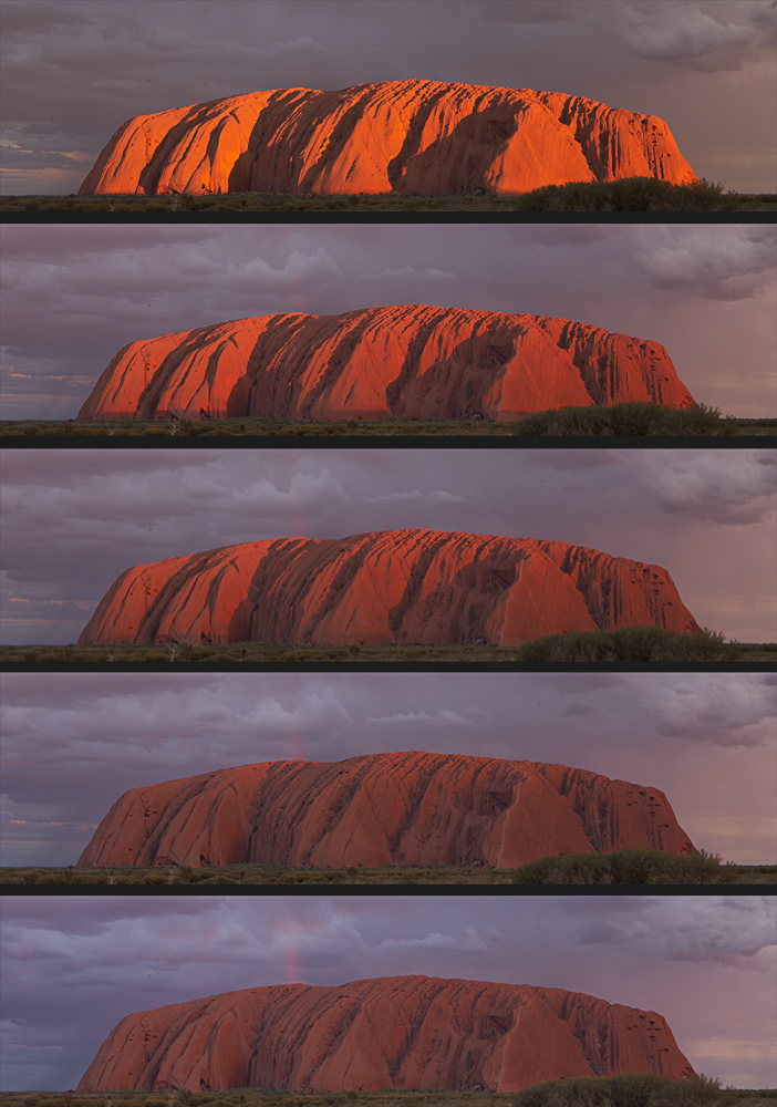 Uluru - Sonnenuntergang