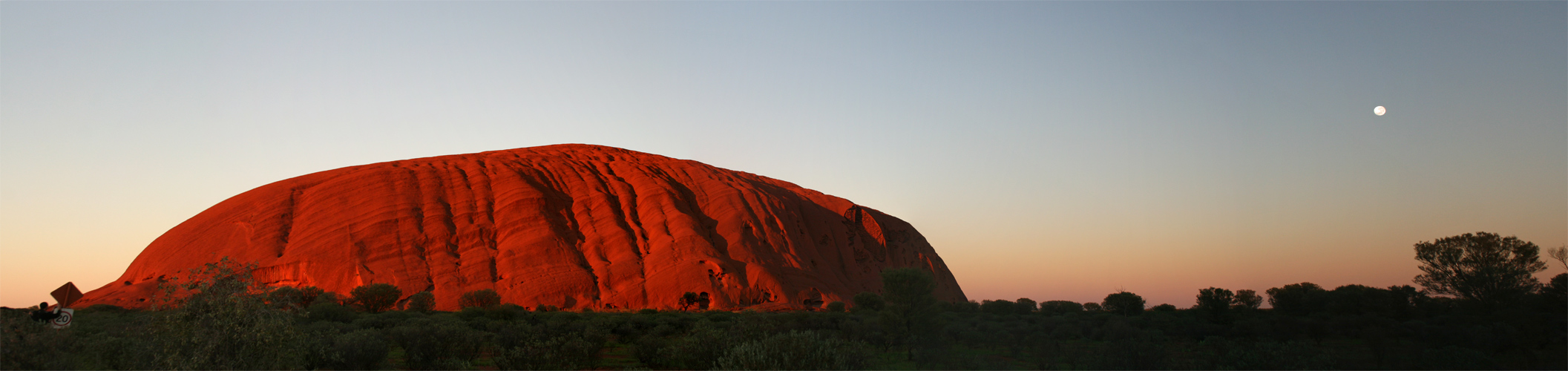 Uluru Sunrise Panorama