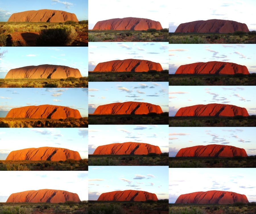 Uluru - Sunset - Serie