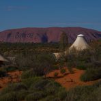 Uluru - Zimmer mit Sicht