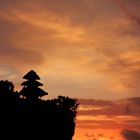 Uluwatu Tempel in der Abendsonne