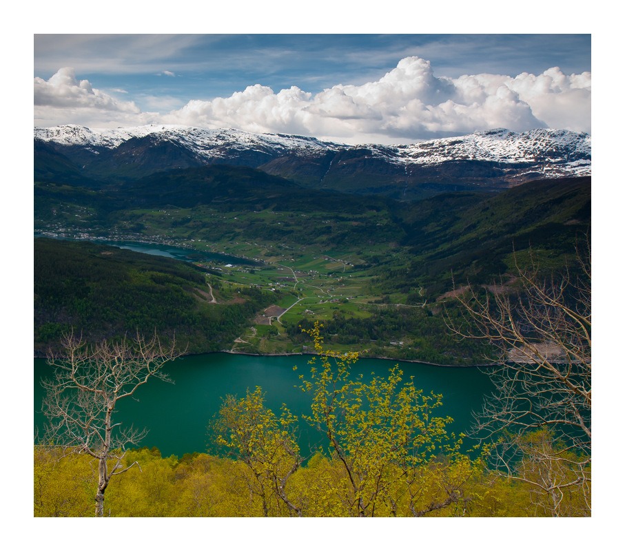 Ulvik from above