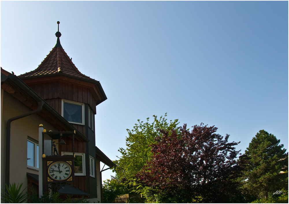 Um 11:47 Uhr in Erlebach / Odenwald