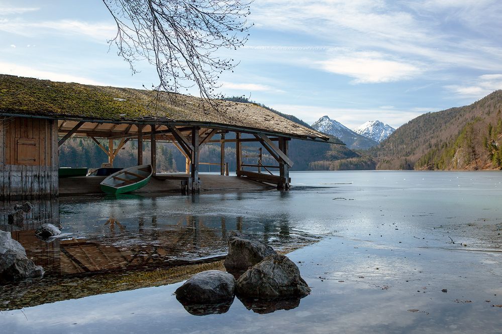 um den Alpsee herum