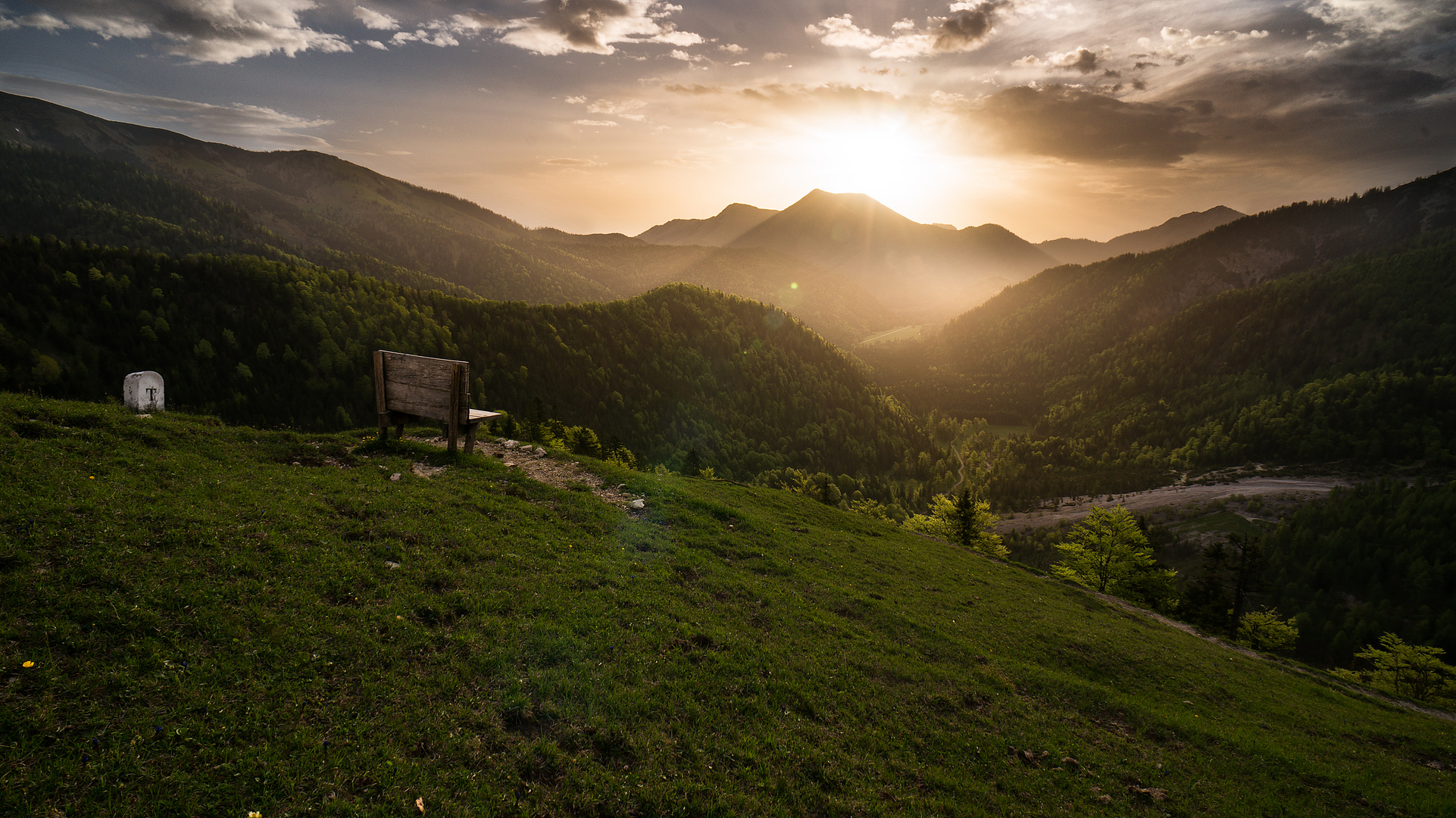 Um fünf auf der Alm