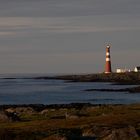 Um Mitternacht wird die MS Vesterålen von den Hurtigruten Slettnes fyr passieren...