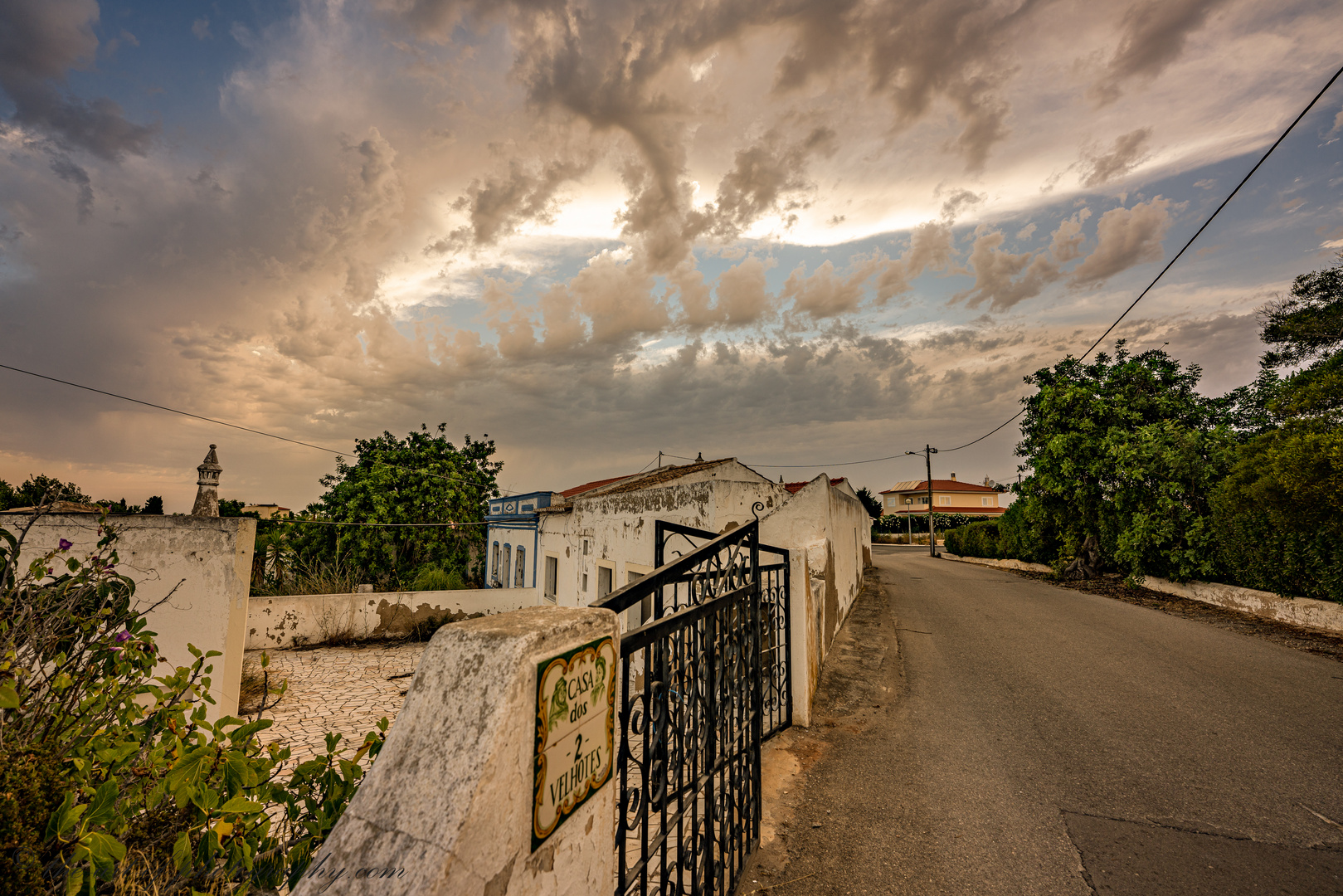 Uma casa abandonada no Algarve