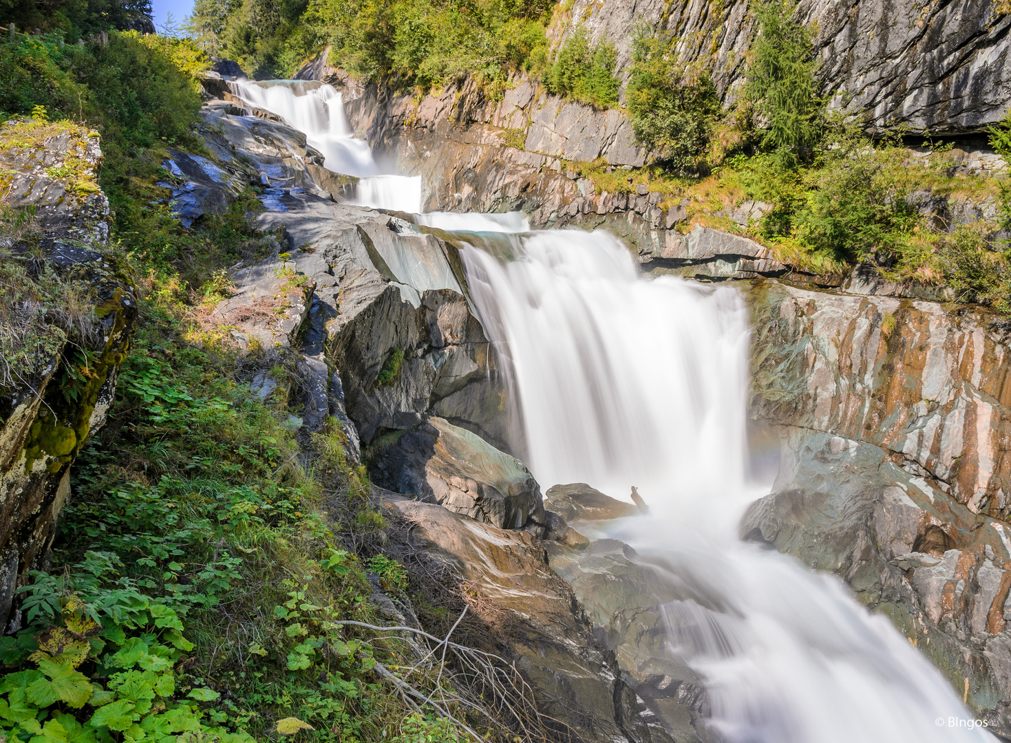 Umbalfälle, Wasserschaupfad