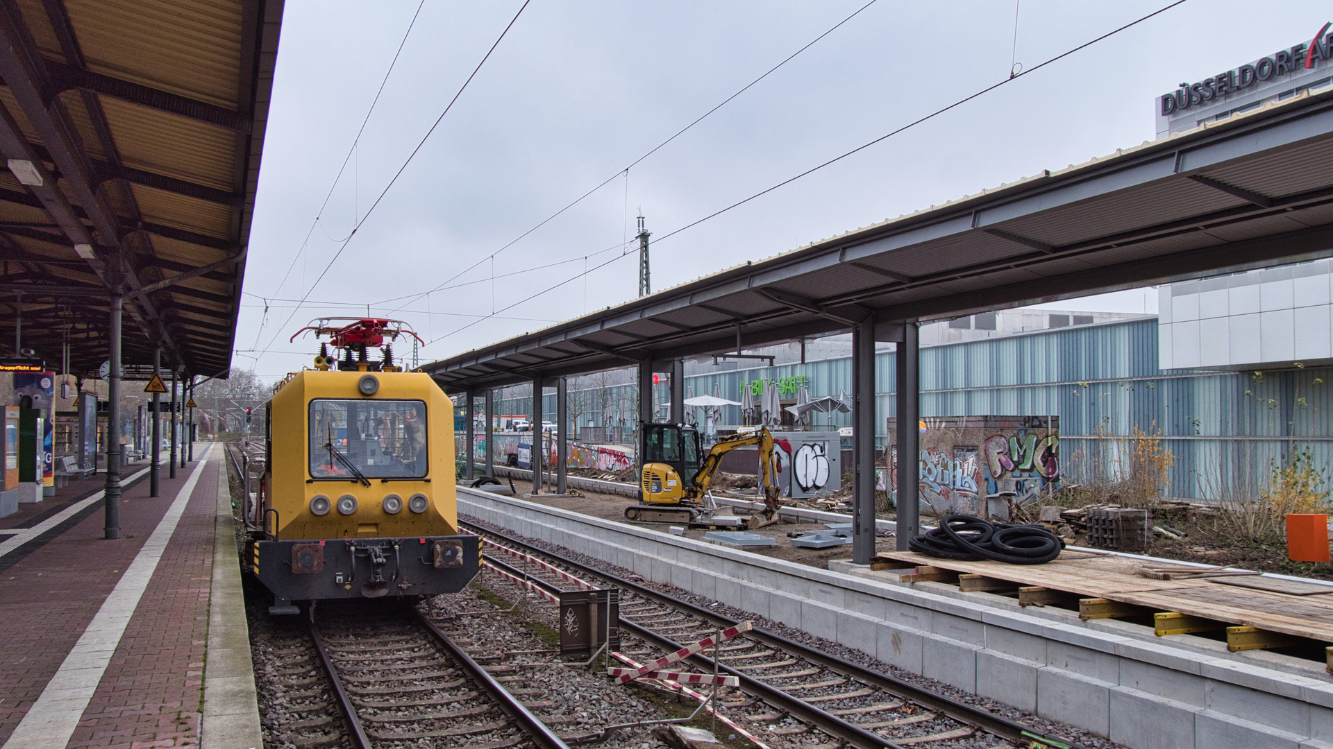 Umbau des Bahnhofs DüsseldorfBilk (11) Foto & Bild dokumentation