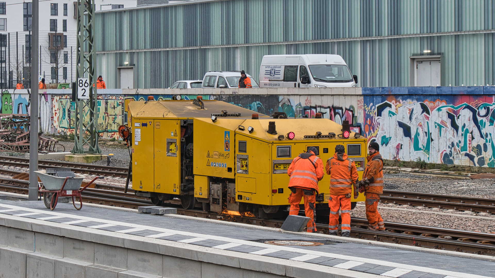 Umbau des Bahnhofs Düsseldorf-Bilk (17)