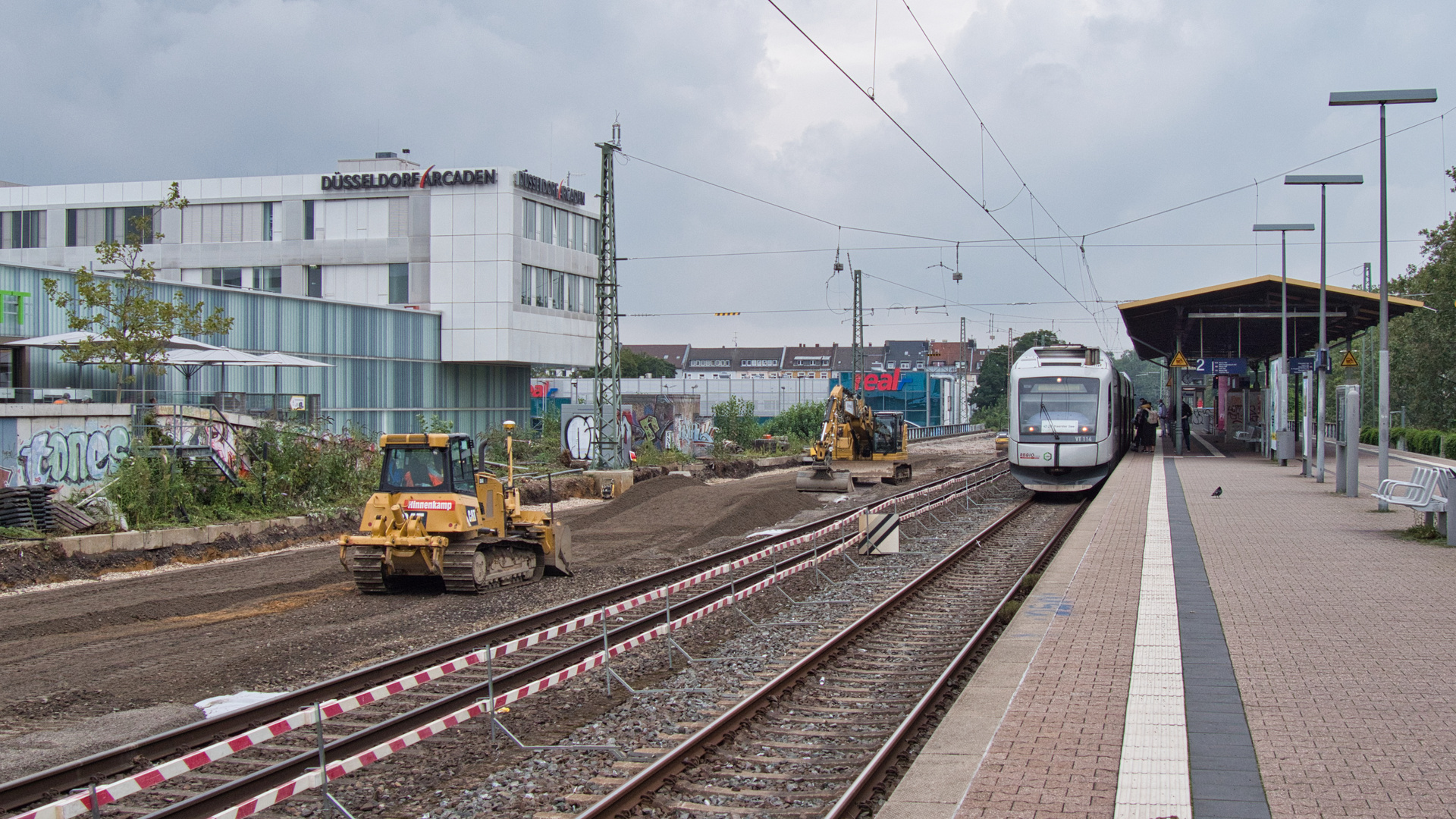 Umbau des Bahnhofs Düsseldorf-Bilk (2)