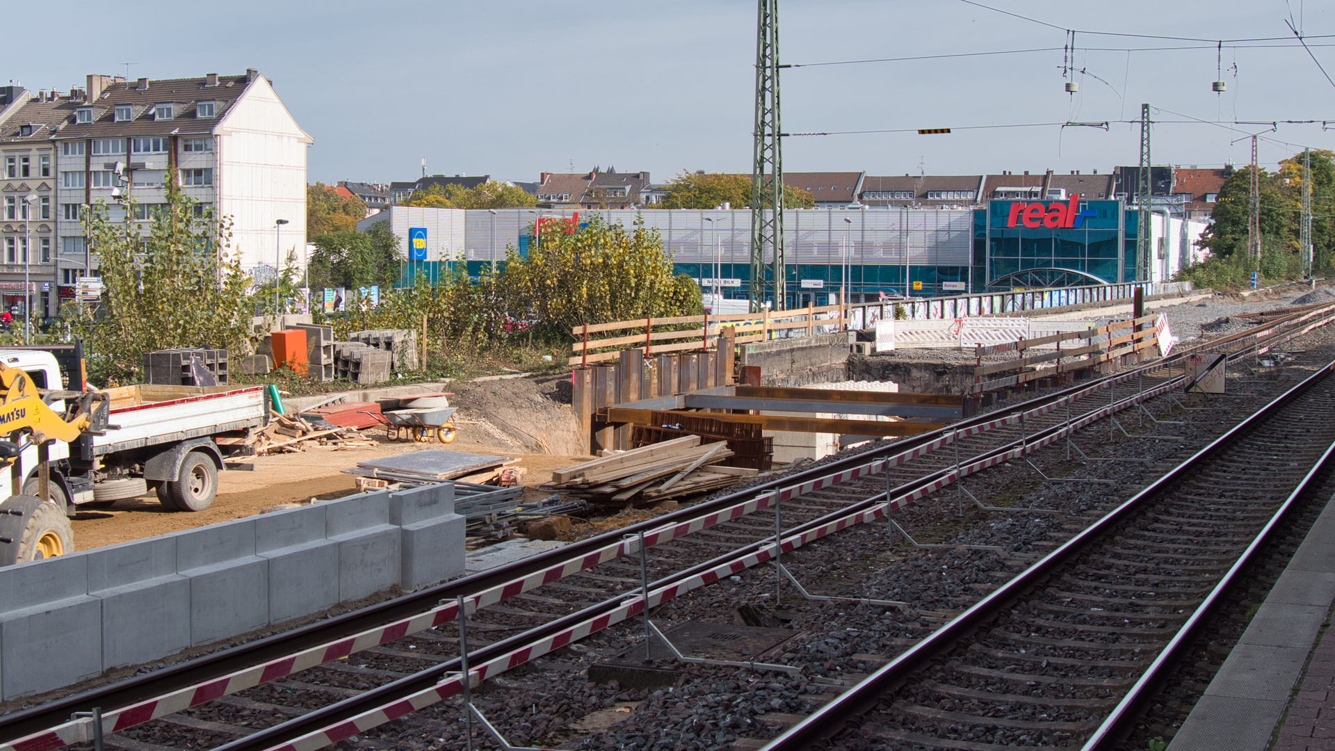 Umbau des Bahnhofs Düsseldorf-Bilk (4)