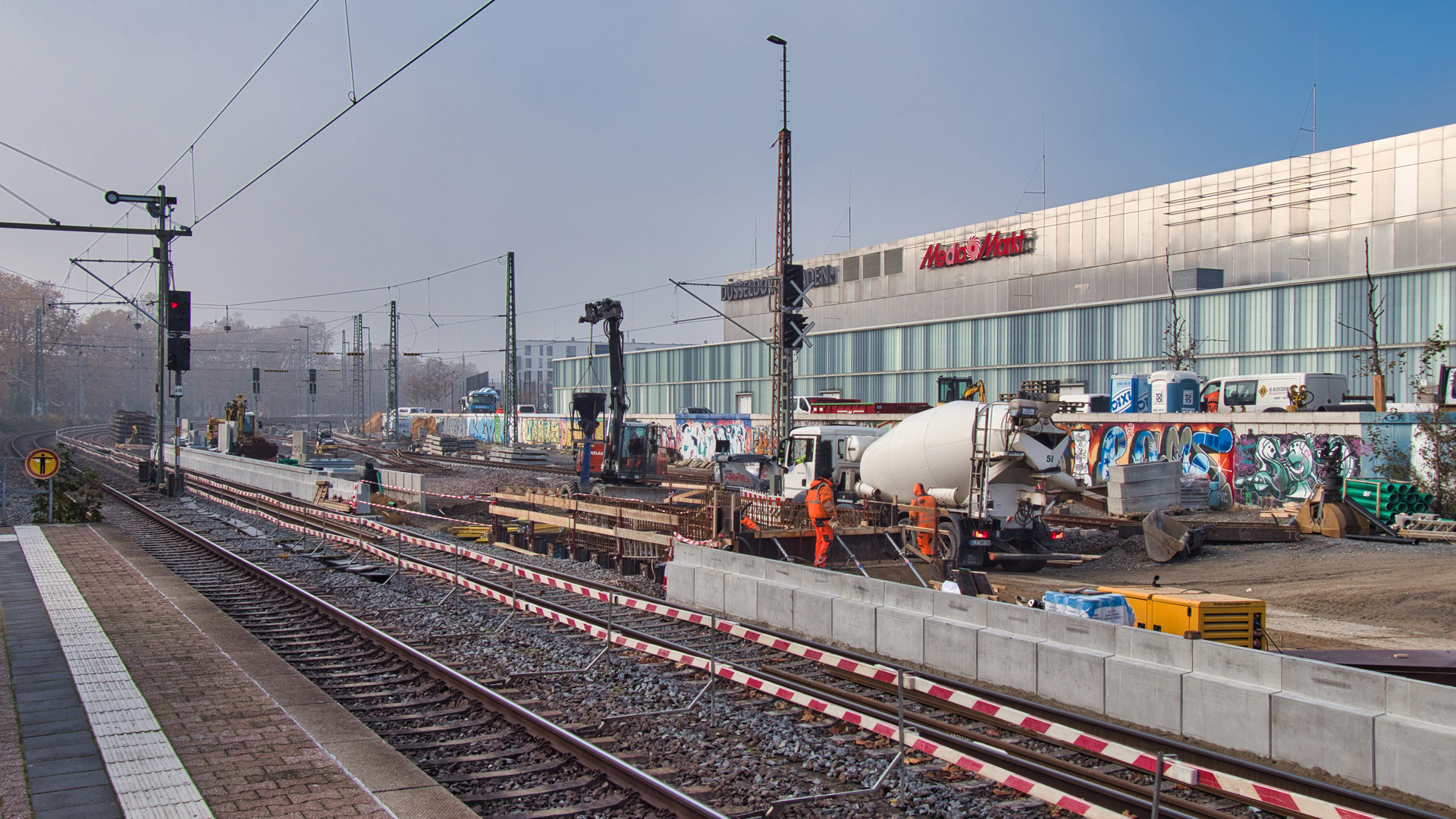 Umbau des Bahnhofs Düsseldorf-Bilk (5)