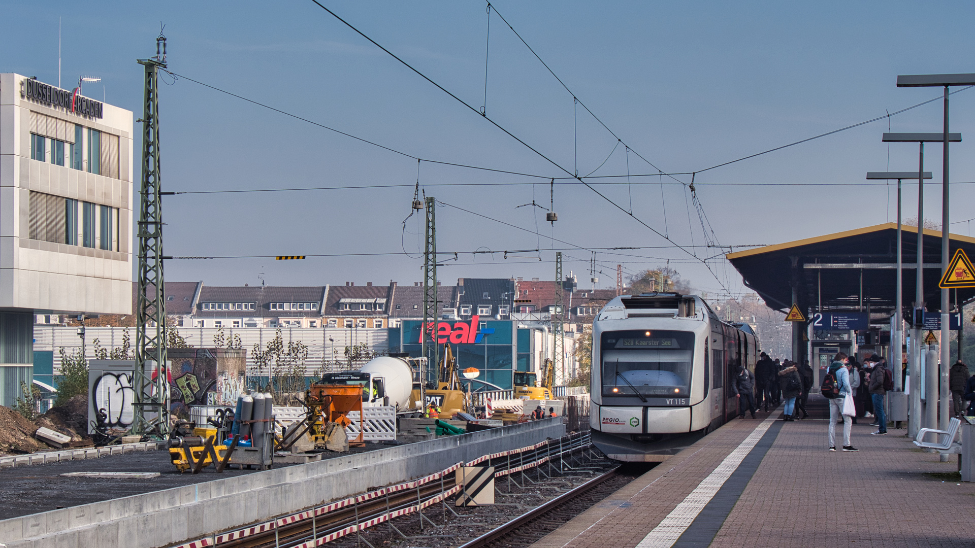 Umbau des Bahnhofs DüsseldorfBilk (7) Foto & Bild dokumentation