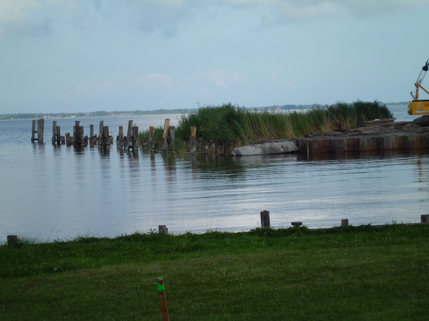 Umbau des Hafens in Bodtstedt